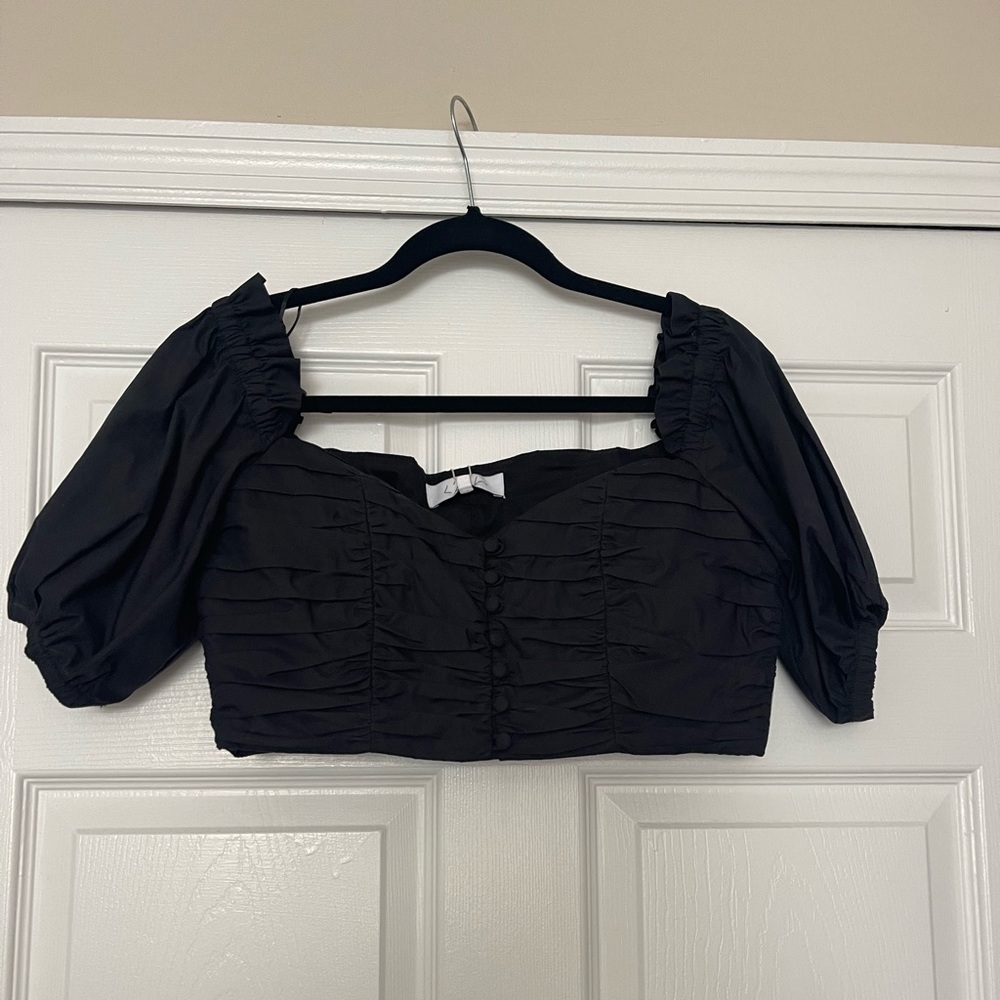 L’Academie Marjori Crop Top